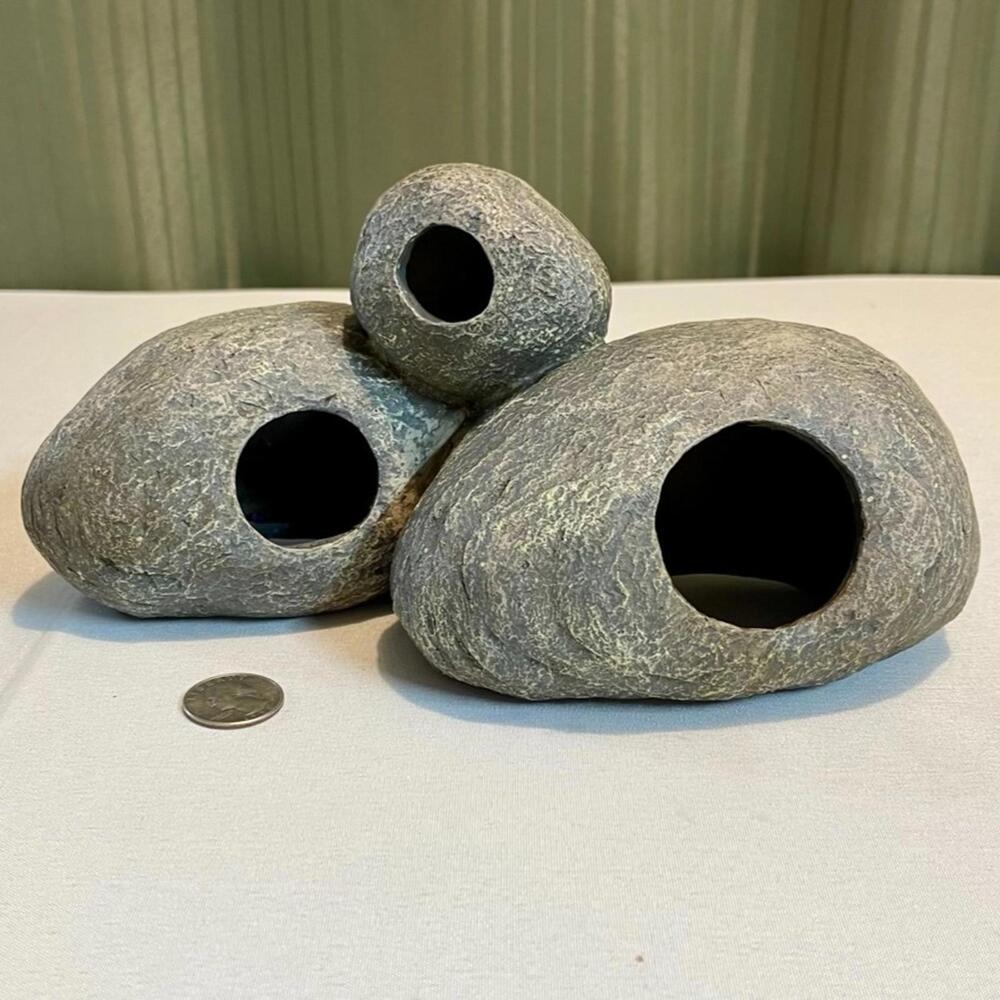 Top Fin Cichlid Rocks Aquarium Ornament